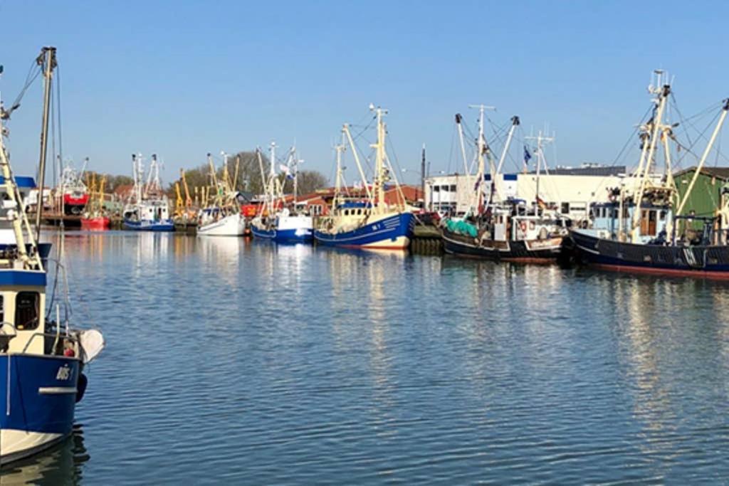 Nordseeglueck In Buesum Nahe Familienlagune Exterior foto